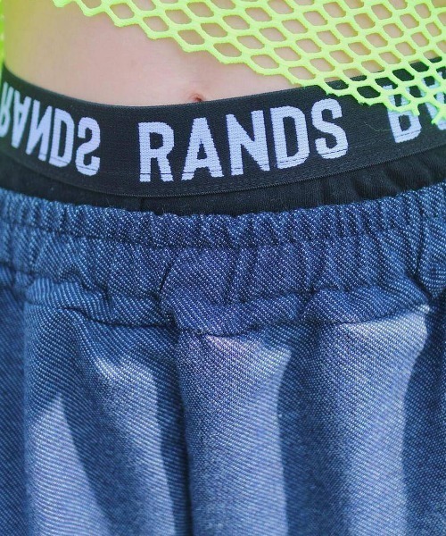 RandS/R(ランズアール)の「RandS/R ロゴゴム1分丈レギンス(レギンス/スパッツ・キッズ・オフホワイト/レッド/ブラック/イエロー・M/S/130-140cm/110-120cm)」の17枚目の写真