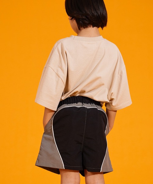 PAIRMANON STREET(ペアマノンストリート)の「【水陸両用・撥水】【PAIRMANON STREET】パイピング ナイロン ショート パンツ(その他パンツ・キッズ・レッド/グリーン/ブルー/ブラウン系その他/ブラック・110/120/100/90/140/150/130)」の7枚目の写真