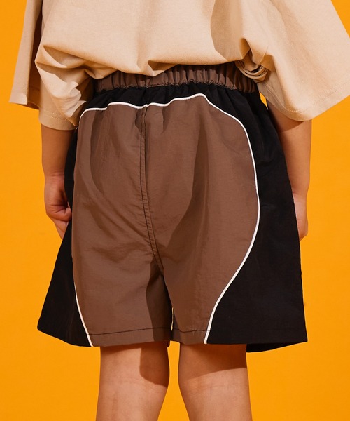 PAIRMANON STREET(ペアマノンストリート)の「【水陸両用・撥水】【PAIRMANON STREET】パイピング ナイロン ショート パンツ(その他パンツ・キッズ・レッド/グリーン/ブルー/ブラウン系その他/ブラック・110/120/100/90/140/150/130)」の11枚目の写真