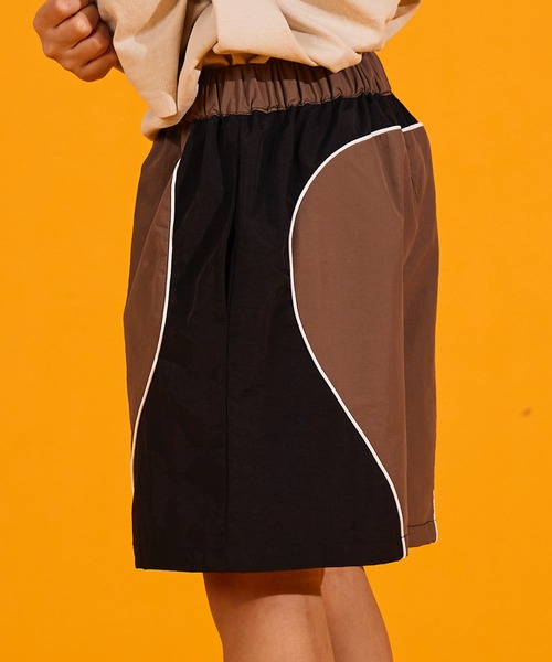 PAIRMANON STREET(ペアマノンストリート)の「【水陸両用・撥水】【PAIRMANON STREET】パイピング ナイロン ショート パンツ(その他パンツ・キッズ・レッド/グリーン/ブルー/ブラウン系その他/ブラック・110/120/100/90/140/150/130)」の12枚目の写真