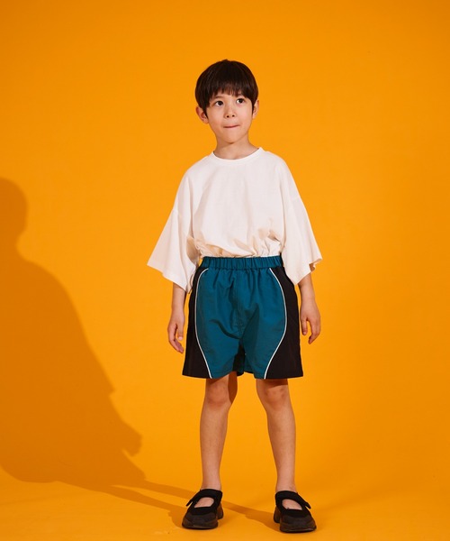 PAIRMANON STREET(ペアマノンストリート)の「【水陸両用・撥水】【PAIRMANON STREET】パイピング ナイロン ショート パンツ(その他パンツ・キッズ・レッド/グリーン/ブルー/ブラウン系その他/ブラック・110/120/100/90/140/150/130)」の19枚目の写真