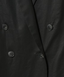 【未使用級/24SS】エストネーション ダブルジャケット シアー ブラック ESTNATION（エストネーション）の「ESTNATION / ガスボイル