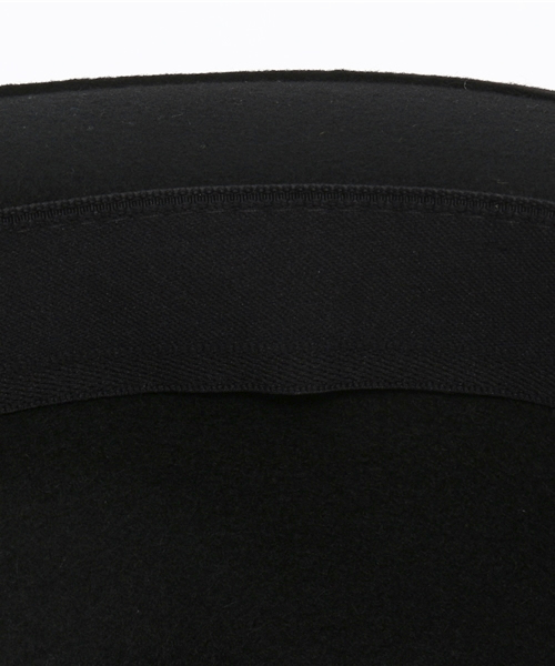 SHIPS（シップス）の「SA: SHIPS AUTHENTIC PRODUCTS(シップス オーセンティック プロダクツ) Made in USA(アメリカ製) フェルト フェドラハット（ハット・メンズ・ブラック/ブラウン/オリーブ/ネイビー・ONE SIZE）」の6枚目の写真