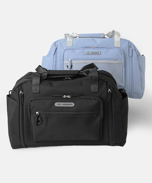 容量43-50L】【LTXC】メッシュポケット拡張ボストン（バックパック