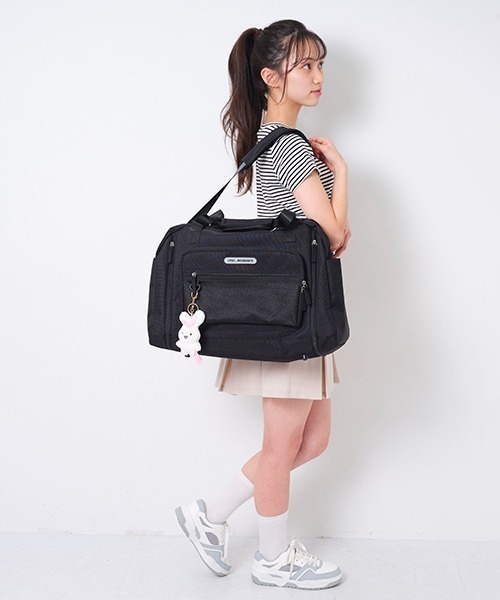 容量43-50L】【LTXC】メッシュポケット拡張ボストン（バックパック