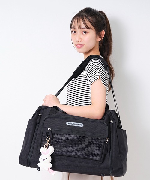 容量43-50L】【LTXC】メッシュポケット拡張ボストン（バックパック