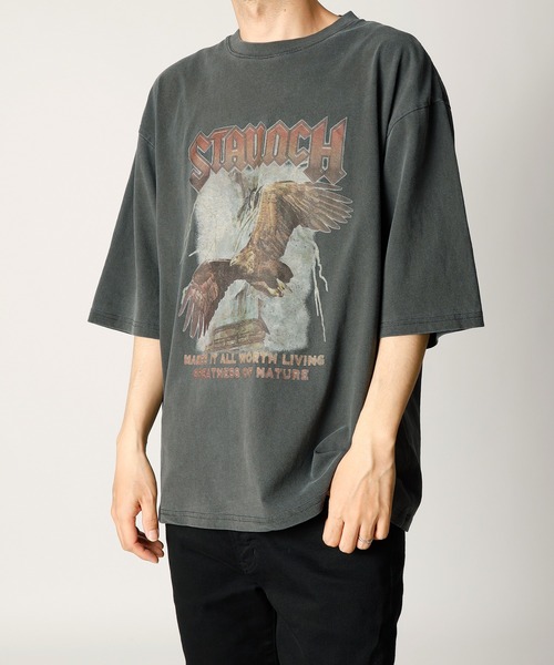 INASTUDIOS ZOO（イーナストゥディオスズー）の「「INASTUDIOS SELECT」プリントTシャツ（Tシャツ/カットソー・メンズ・ブラウン系その他/ブラック系その他2/ブラウン系その他5/ブラウン系その他7/ブラウン系その他2/ブラック系その他3/ブラック系その他5/ブラック系その他7/ブラウン系その他3/ブラック系その他/ブラック/ホワイト×ブラック/ブラウン系/ブラウン系1/ブラウン系その他4/ブラウン系その他6/ブラック系2/ブラウン系3/ブラック系4/ブラック系1/ブラック系3/ブラウン系4/ブラック系その他4/ブラック系その他6/ブラック系/モカ/ブラウン系2・LARGE/X-LARGE/MEDIUM）」の8枚目の写真