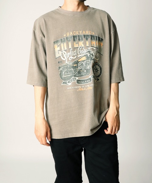 INASTUDIOS ZOO（イーナストゥディオスズー）の「「INASTUDIOS SELECT」プリントTシャツ（Tシャツ/カットソー・メンズ・ブラウン系その他/ブラック系その他2/ブラウン系その他5/ブラウン系その他7/ブラウン系その他2/ブラック系その他3/ブラック系その他5/ブラック系その他7/ブラウン系その他3/ブラック系その他/ブラック/ホワイト×ブラック/ブラウン系/ブラウン系1/ブラウン系その他4/ブラウン系その他6/ブラック系2/ブラウン系3/ブラック系4/ブラック系1/ブラック系3/ブラウン系4/ブラック系その他4/ブラック系その他6/ブラック系/モカ/ブラウン系2・LARGE/X-LARGE/MEDIUM）」の17枚目の写真