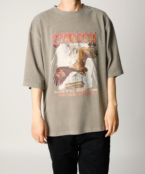 INASTUDIOS ZOO（イーナストゥディオスズー）の「「INASTUDIOS SELECT」プリントTシャツ（Tシャツ/カットソー・メンズ・ブラウン系その他/ブラック系その他2/ブラウン系その他5/ブラウン系その他7/ブラウン系その他2/ブラック系その他3/ブラック系その他5/ブラック系その他7/ブラウン系その他3/ブラック系その他/ブラック/ホワイト×ブラック/ブラウン系/ブラウン系1/ブラウン系その他4/ブラウン系その他6/ブラック系2/ブラウン系3/ブラック系4/ブラック系1/ブラック系3/ブラウン系4/ブラック系その他4/ブラック系その他6/ブラック系/モカ/ブラウン系2・LARGE/X-LARGE/MEDIUM）」の20枚目の写真