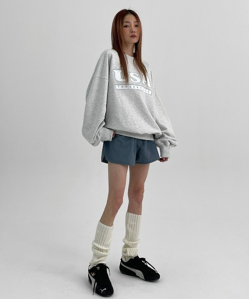 BLACKUP（ブラックアップ）の「[MADE] スタッフナイロンショートパンツ（その他パンツ・レディース・ホワイト/ピンク/ブラック/ブルー/アッシュグレー・FREE）」の9枚目の写真