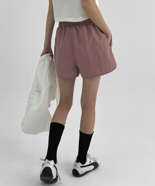 BLACKUP（ブラックアップ）の「[MADE] スタッフナイロンショートパンツ（その他パンツ・レディース・ホワイト/ピンク/ブラック/ブルー/アッシュグレー・FREE）」の12枚目の写真