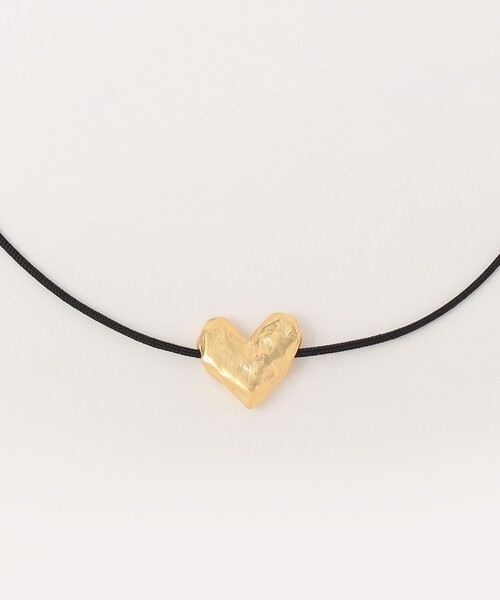 BEAUTY&YOUTH UNITED ARROWS（ビューティーアンドユースユナイテッドアローズ）の「ミニハート ストリング ネックレス（ネックレス・レディース・ゴールド/シルバー・FREE）」の4枚目の写真