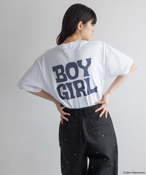 ＪＯＨＮ ＨＯＬＭＳＴＲＯＭ Ｔ 113597（Tシャツ/カットソー）｜yuw（ユウ）
