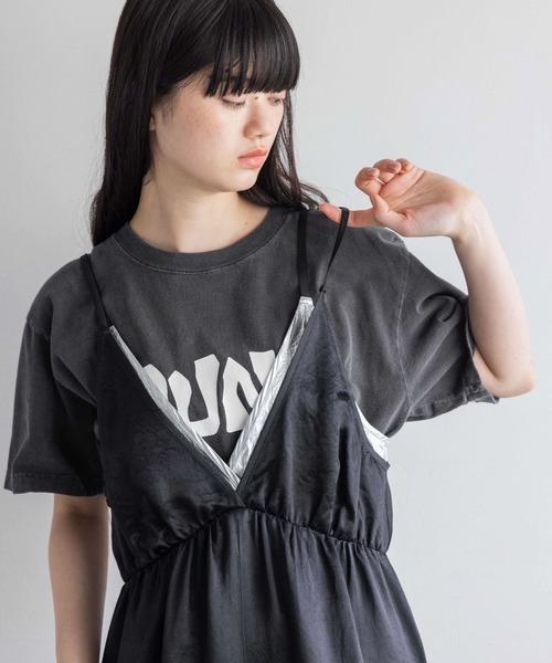 yuw(ユウ)の「JOHN HOLMSTROM T 113597(Tシャツ/カットソー・レディース・ホワイト/ブラック・FREE)」の9枚目の写真