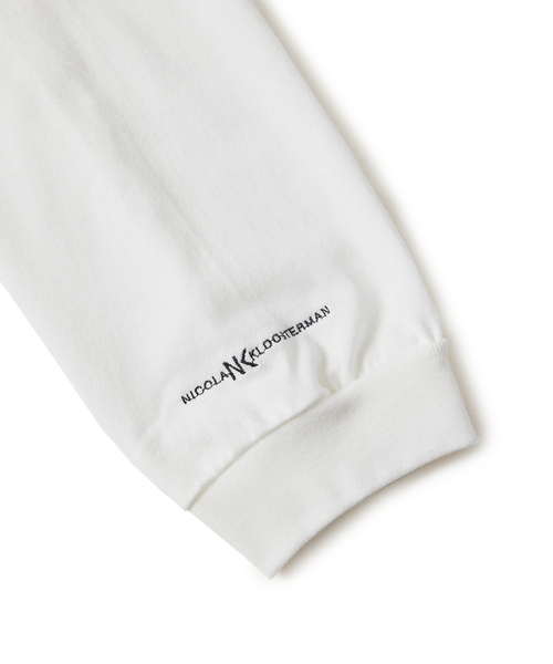 ADAM ET ROPE'(アダムエロペ)の「【JANE SMITH】NICOLA KLOOSTERMAN ABSTRACT L/S T-SHIRT(Tシャツ/カットソー・レディース・ホワイト・S)」の13枚目の写真