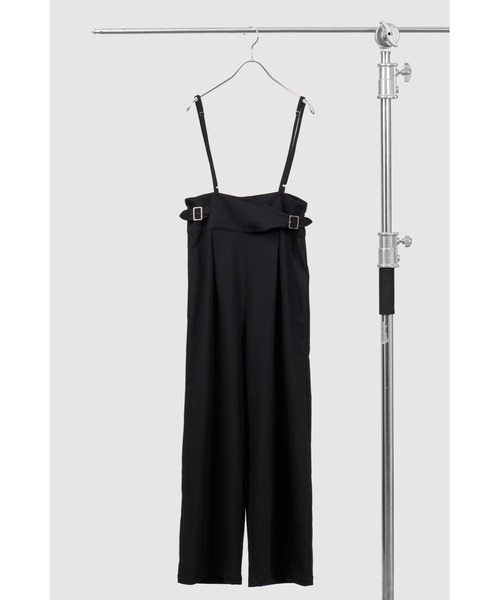 AGAWD（アガウド）の「【先行予約】AGAWD  サイドベルトパンツ　★（サロペット/オーバーオール・レディース・ブラック/グレー/ベージュ・FREE）」の19枚目の写真