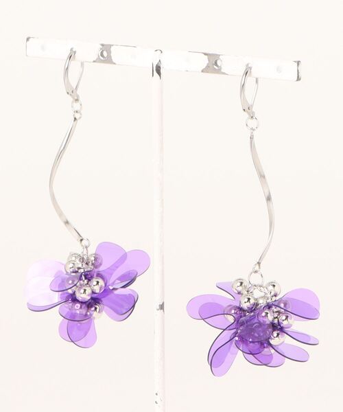 tone（トーン）の「【pinana】PVCピアス(MA)（ピアス（両耳用）・レディース・シルバー系1/シルバー系2/シルバー系3/シルバー系4・FREE）」の5枚目の写真