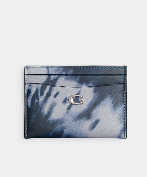 COACH エッセンシャル カード ケース・タイ ダイ プリント ct916_lhpur_a0