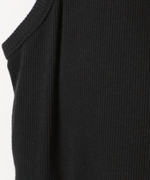 Heather（ヘザー）の「カップ付きサイドカットタンク　127402（タンクトップ・レディース・ホワイト/ライトブルー/ブラック・FREE）」の13枚目の写真