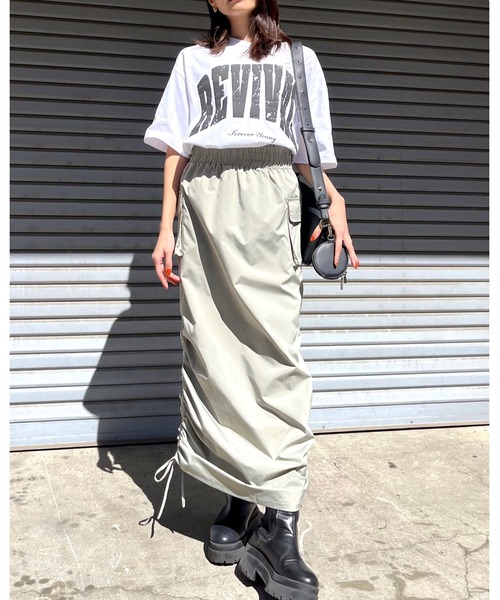 MODISH GAZE(モディシュガゼ)の「REVIVAL 発泡PT ビッグシルエットTシャツ(Tシャツ/カットソー・メンズ・ネイビー/ブラック/ホワイト・MEDIUM/LARGE)」の19枚目の写真