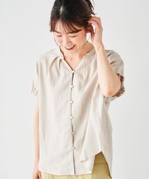 le.coeur blanc | レーヨン麻ドルマンブラウス(シャツ/ブラウス)