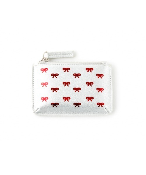 Casselini(キャセリーニ)の「Casselini(キャセリーニ)フォイルプリントカードケース(カードケース・レディース・ネイビー/ブラック/シルバー/アニマル・FREE)」の3枚目の写真