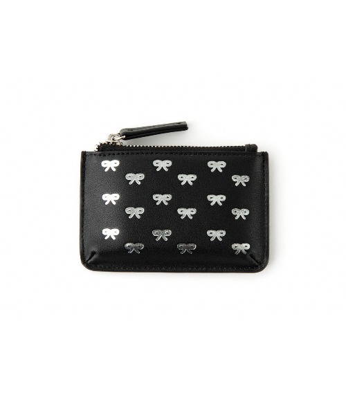 Casselini(キャセリーニ)の「Casselini(キャセリーニ)フォイルプリントカードケース(カードケース・レディース・ネイビー/ブラック/シルバー/アニマル・FREE)」の1枚目の写真