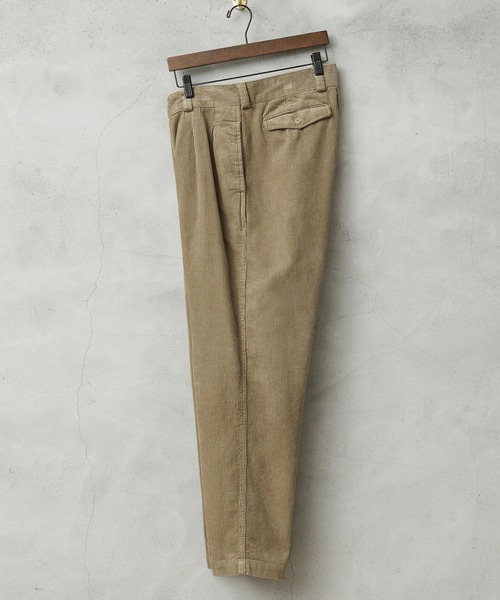 WAIPER.inc(ワイパーインク)の「フランス軍 1950~60年代 M-52 ツータック コーデュロイ トラウザー テーパードシルエット WAIPER.inc(スラックス・メンズ・ベージュ/ブラック/ナチュラル/オリーブ/ネイビー/ブラウン・36/35/34/33/38/37)」の11枚目の写真