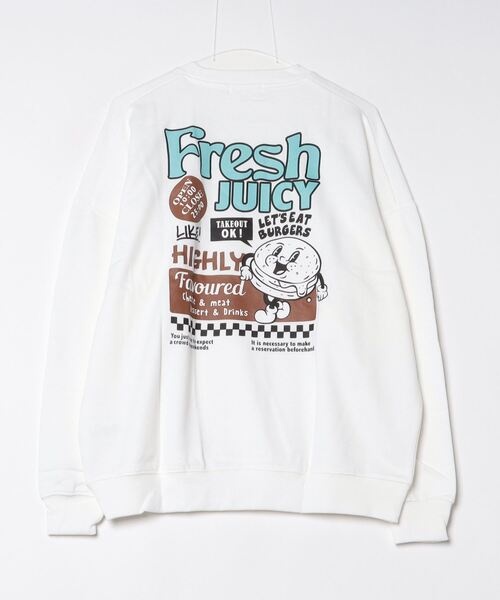 セール】WEGO/アソートグラフィックプルオーバー（スウェット