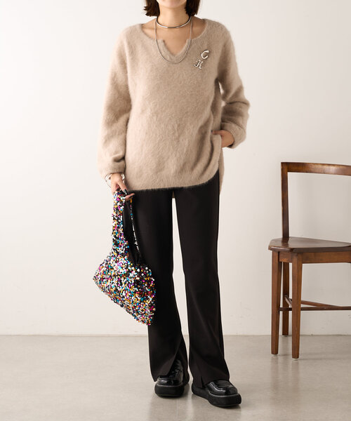 SHENERY（シーナリー）の「【程よい抜け感/やわらかな肌ざわり】ファー