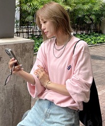Ungrid | 【WEB限定】ワンポイントエンブロイダリースウェット(スウェット)