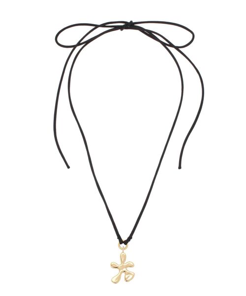 Ungrid(アングリッド)の「モチーフストリングネックレス(ネックレス・レディース・ブラック・FREE)」の10枚目の写真
