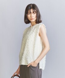 BEAUTY&YOUTH UNITED ARROWS | フリンジ ノースリーブ トップス(シャツ/ブラウス)