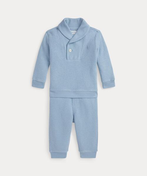 フレンチリブ コットン プルオーバー & パンツ セット（その他ベビー 