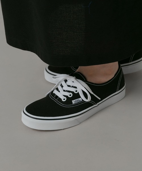 VANS(バンズ)の「VANS Ua Authentic(スニーカー・レディース・ブラック・5/5.5/6)」の3枚目の写真
