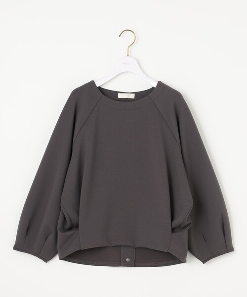 ANY SIS(エニィスィス)の「【洗える】ダンボール プルオーバー(Tシャツ/カットソー・レディース・アイボリー系/グレー系/ダルブルー系・2)」の8枚目の写真