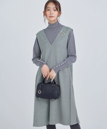 チドリツイル ジャンパーワンピース