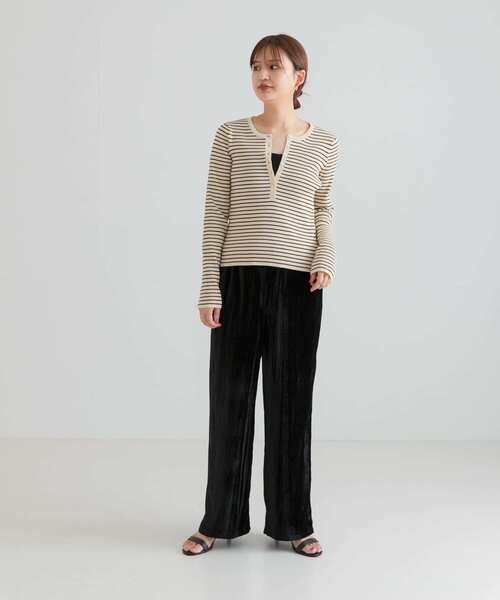 【セール】ヘンリーネックリブニット（ニット/セーター）｜URBAN RESEARCH（アーバンリサーチ）