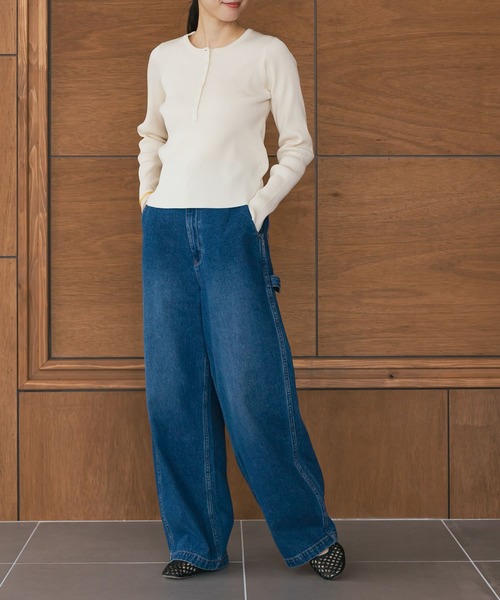 【セール】ヘンリーネックリブニット（ニット/セーター）｜URBAN RESEARCH（アーバンリサーチ）