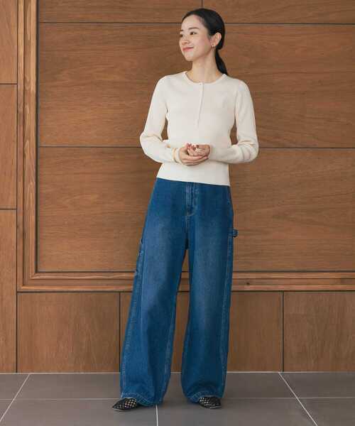 【セール】ヘンリーネックリブニット（ニット/セーター）｜URBAN RESEARCH（アーバンリサーチ）