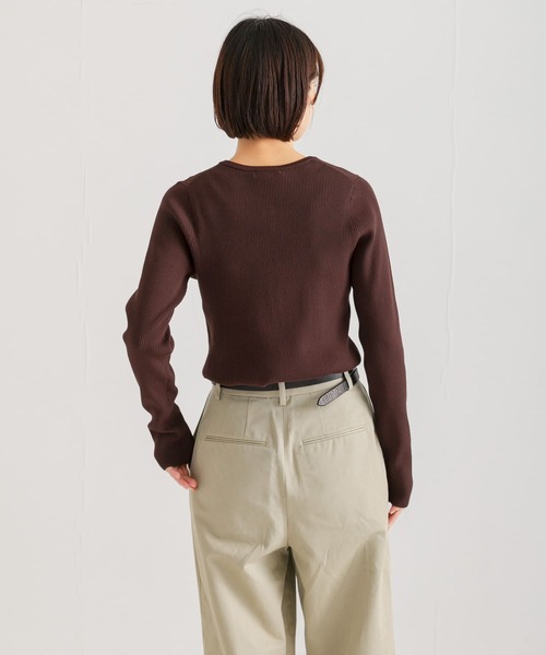 【セール】ヘンリーネックリブニット（ニット/セーター）｜URBAN RESEARCH（アーバンリサーチ）