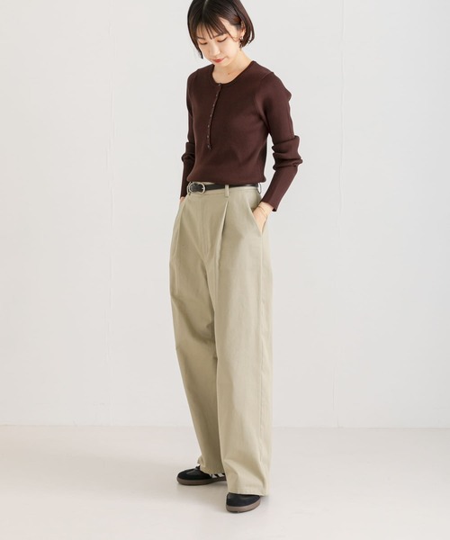 【セール】ヘンリーネックリブニット（ニット/セーター）｜URBAN RESEARCH（アーバンリサーチ）