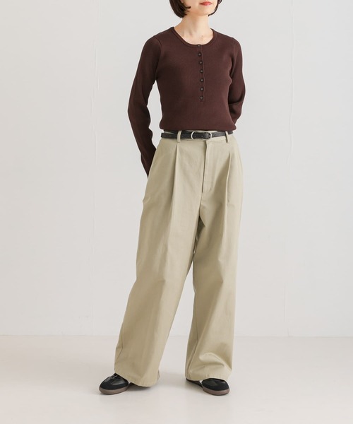 【セール】ヘンリーネックリブニット（ニット/セーター）｜URBAN RESEARCH（アーバンリサーチ）