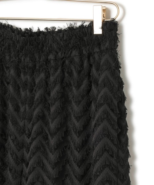 ROPE' PICNIC（ロペピクニック）の「フリンジジャガードパンツ（その他パンツ・レディース・ベージュ/ブラック・38/36）」の15枚目の写真