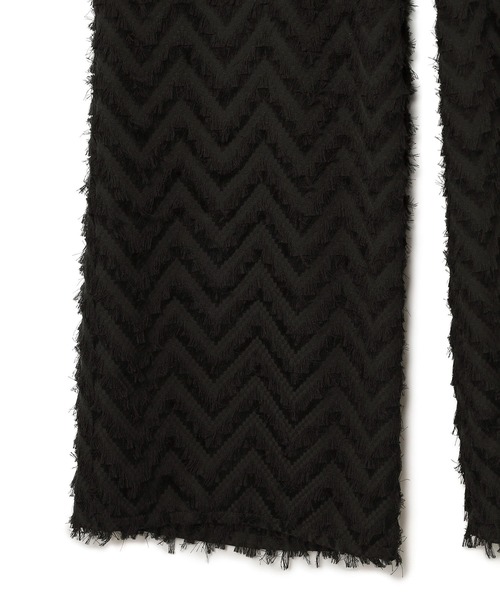 ROPE' PICNIC（ロペピクニック）の「フリンジジャガードパンツ（その他パンツ・レディース・ベージュ/ブラック・38/36）」の16枚目の写真