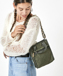 LeSportsac（レスポートサック）の「CHAIN MINI N/S TOTE ダーク 
