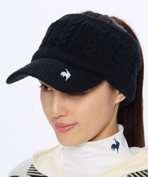 Le coq golf ルコック ゴルフ 耳当て サンバイザー 帽子