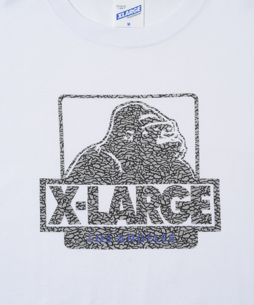 XLARGE（エクストララージ）の「S/S TEE CRACK OG（Tシャツ/カットソー・メンズ・ホワイト/ブラック/アッシュ/ブルー/ネイビー・SMALL/X-LARGE/LARGE/MEDIUM）」の10枚目の写真
