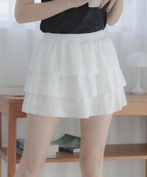 3.3 Field Trip  | 3.3 Field Trip／カットフリルスカート（裏地あり）(スカート)