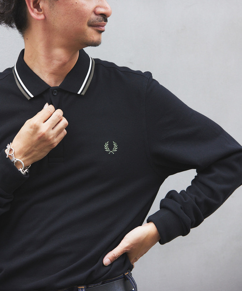 美品！ フレッドペリー ブラック ポロシャツ The Fred Perry Shirt - G12(8 157：BLACK / CHAMPAGNE): | FRED
